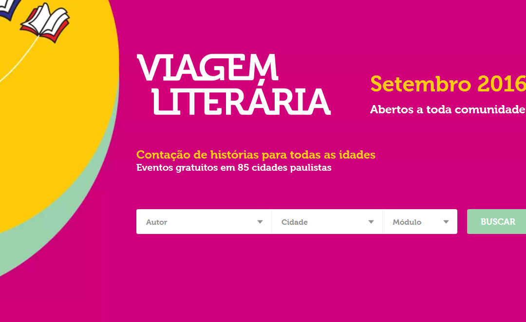 Falta pouco para começar. Embarque nessa viagem!