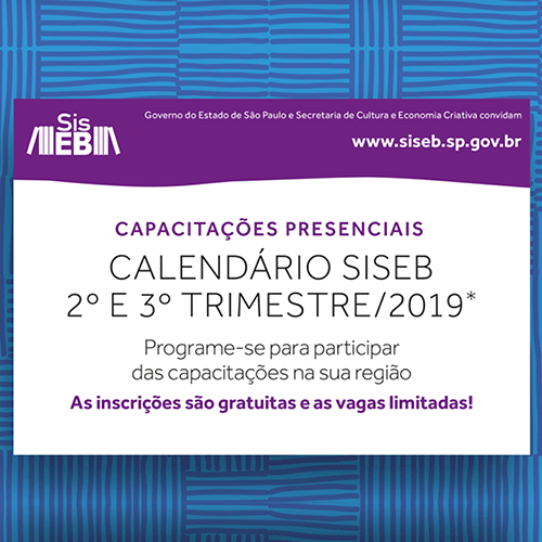 Fique por dentro das datas das capacitações presenciais