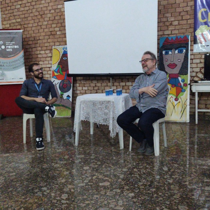 Encontros com Escritores com Cristovão Tezza (foto: Beatriz Nagai)